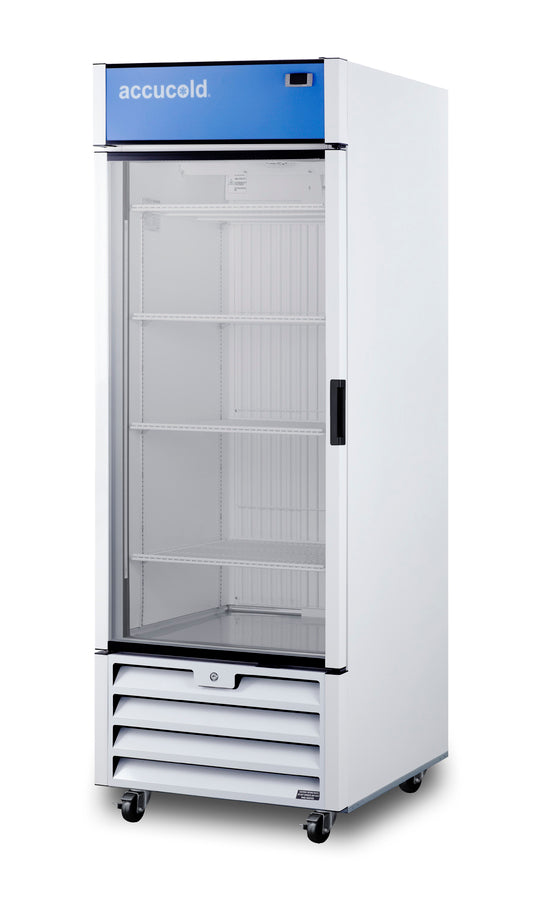Full-sized glass door commercial display freezer (Model SCFF262GLH)