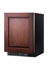 Accucold Frost-free built-in undercounter all-freezer for residential use, with factory installed icemaker, panel-ready door, and (Model SCFF53BIFIM)