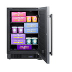 Accucold Frost-free built-in undercounter all-freezer for residential or commercial use, with digital thermostat, stainless steel (Model SCFF53BSS)