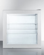 Accucold Commercial beer froster with glass door and digital thermostat
