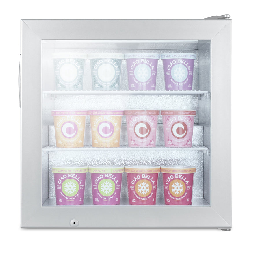 Accucold Countertop commercial freezer with self-closing door; replaces SCFU385 – SCFU386