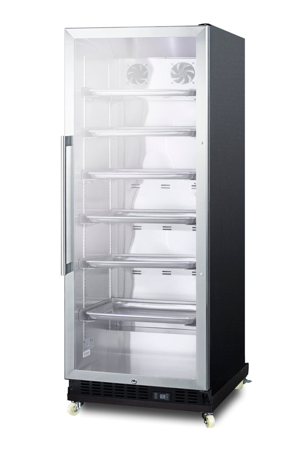 24" Wide Mini Reach-In Beverage Center with Dolly Secondary image