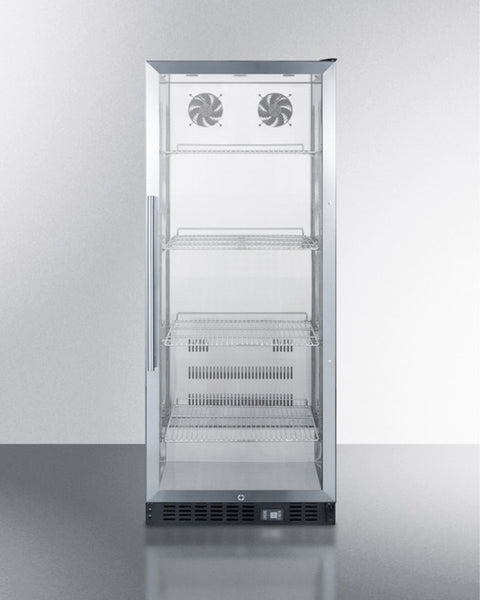 Accucold Full-size commercially listed wine cellar with stainless steel interior – SCR1156CH