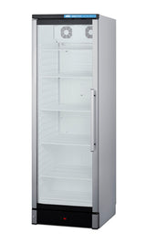 Accucold Commercial glass door beverage center with lock and left hand door swing – SCR1301LHD