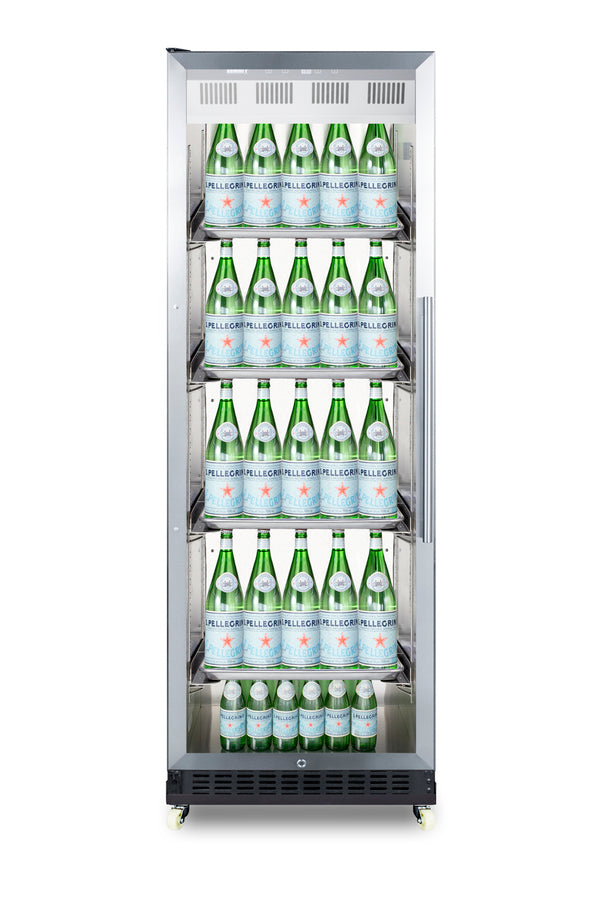 Accucold Full-size commercial beverage merchandiser designed for the display – SCR1401LHRICSS