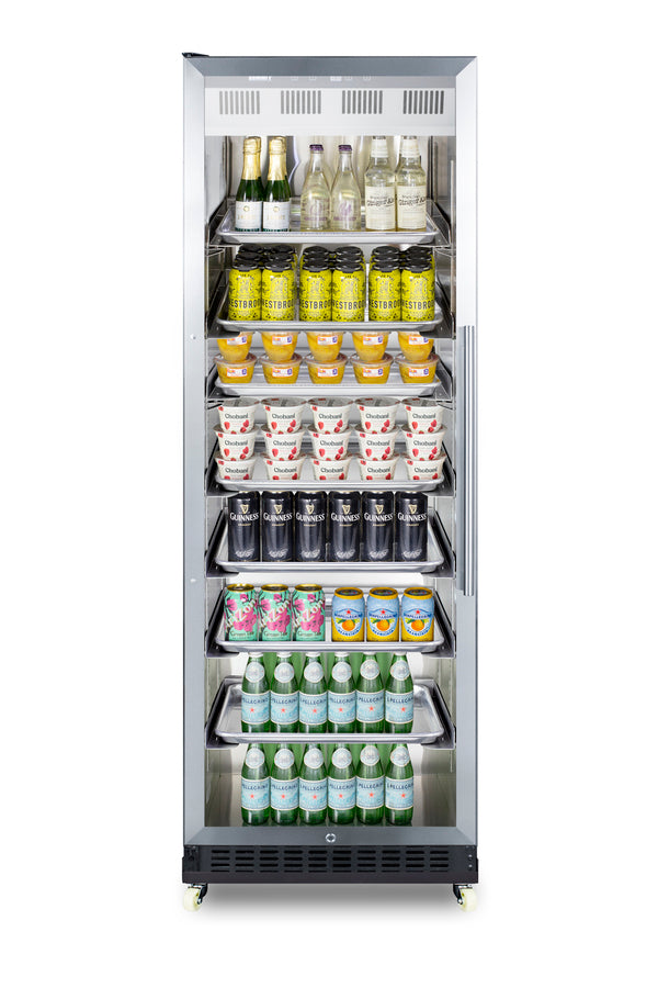 Accucold Full-size commercial beverage merchandiser designed for the display – SCR1401LHRICSS
