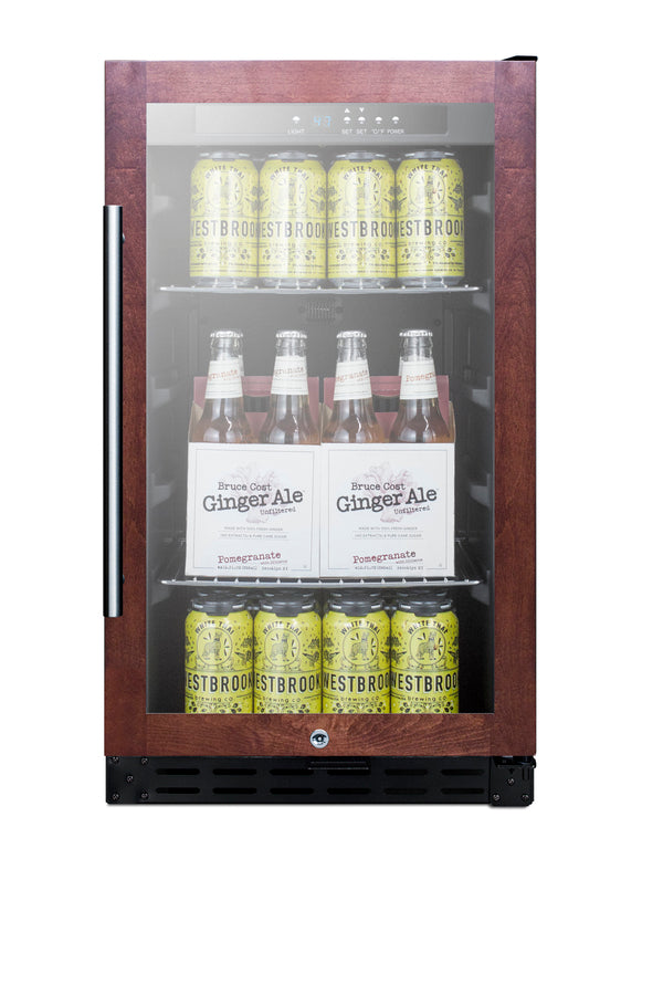 18" wide built-in undercounter ADA compliant panel-ready all-refrigerator, ADA (Model SCR1841BPNRADA)