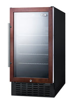 18" wide built-in undercounter ADA compliant panel-ready all-refrigerator, ADA (Model SCR1841BPNRCSSADA)