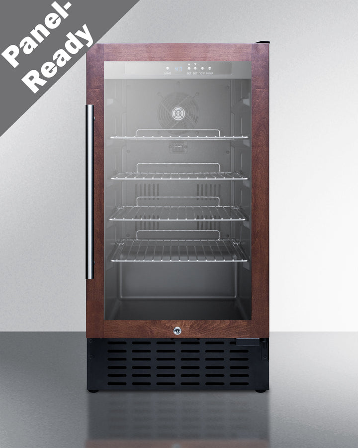 18" wide built-in undercounter ADA compliant panel-ready all-refrigerator, ADA (Model SCR1841BPNRCSSADA)