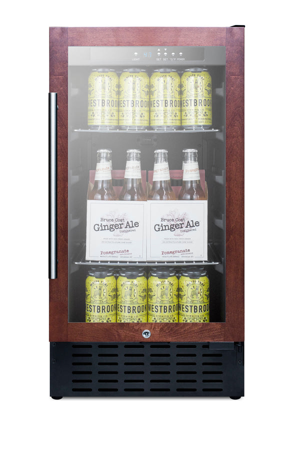 18" Wide Built-in Undercounter Panel-ready All-refrigerator (Model SCR1841BPNR) - Full