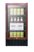 18" Wide Built-in Undercounter Panel-ready All-refrigerator (Model SCR1841BPNRLHD)