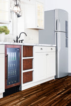 18" Wide Built-in Undercounter Panel-ready All-refrigerator (Model SCR1841BPNRLHD)