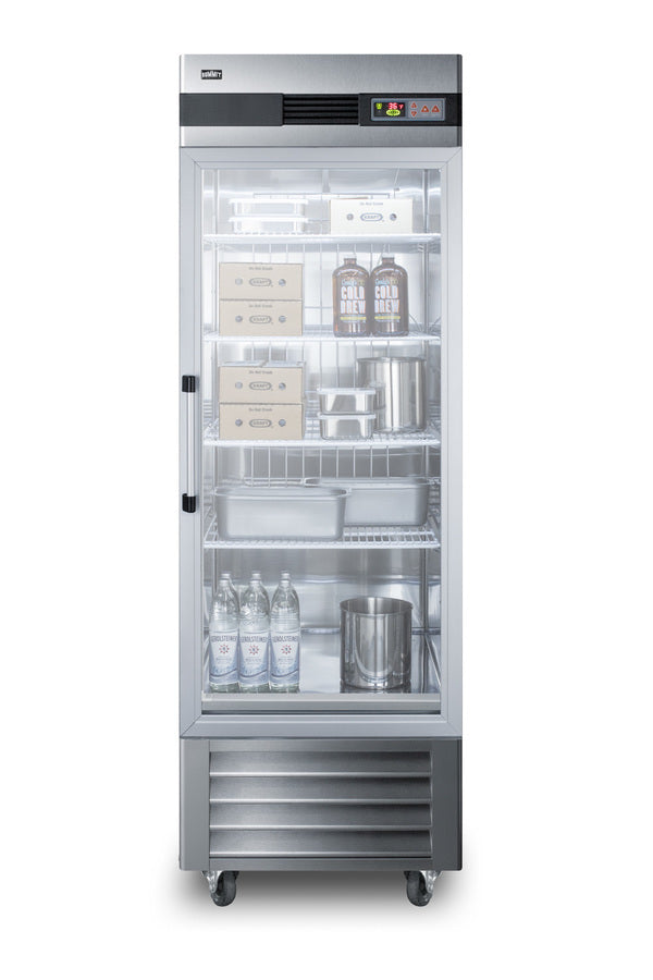 23 Cu.Ft. Reach-In Refrigerator (Model SCR23SSG) - Full Main image