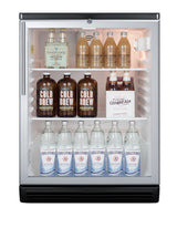 Accucold Commercially listed 5.5 cu.ft. built-in undercounter beverage center, Left Hinge, ADA – SCR600BGLBIHVADALHD