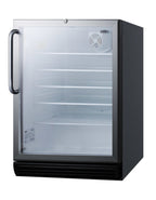 Accucold 24" Wide Beverage Center, ADA Compliant, ADA (Model SCR600BGLTBADA)