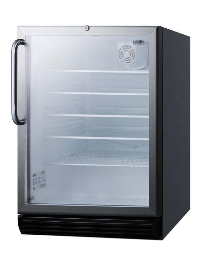 Accucold 24" Wide Beverage Center, ADA Compliant, ADA (Model SCR600BGLTBADA)