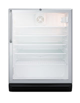 Accucold 24" Wide Beverage Center, ADA Compliant, ADA (Model SCR600BGLTBADA)