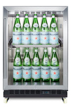 Accucold Built-in undercounter mini reach-in commercial beverage center w/SS interior, Left Hinge – SCR610BLRILHD