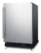 24" Wide Built-In Mini Reach-In Beverage Center with Dolly