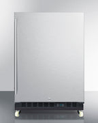 Accucold Built-in undercounter commercial all-refrigerator w/SS interior, Left Hinge – SCR610BLSDRILHD
