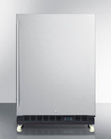 Accucold Built-in undercounter commercial all-refrigerator w/SS interior, Left Hinge – SCR610BLSDRILHD