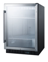 24" Wide Built-In Beverage Center (Model SCR610BL) - Angle