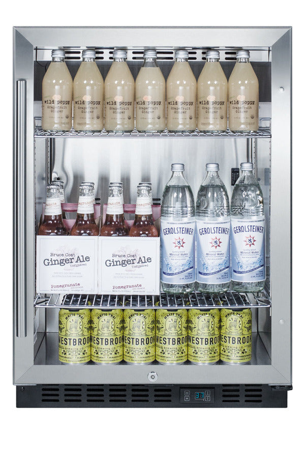 Accucold Built-in undercounter commercial beverage center w/panel-ready door trim, Left Hinge – SCR610BLPNRLHD - Full