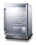Commercial Outdoor Mini Reach-in Beverage Center - Angle