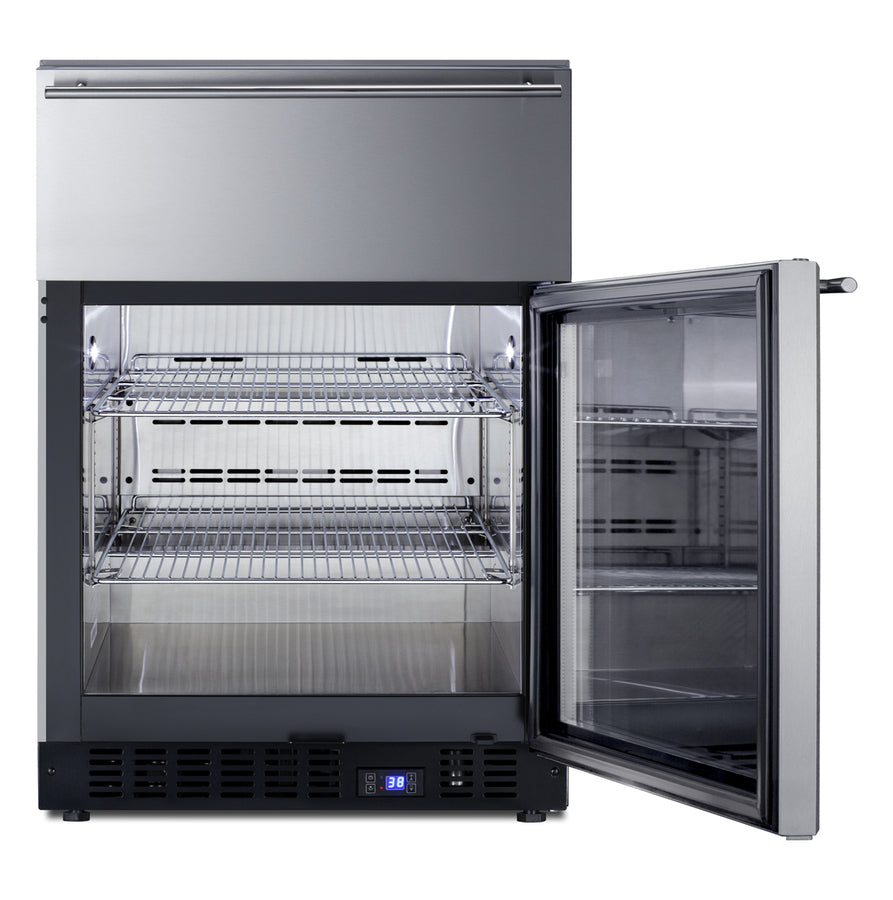 Accucold Commercially approved 4.76 cu – SCR615TDCSS - Open