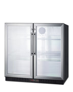 Commercial Back Bar Beverage Center for Freestanding Use - Angle