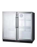 Commercial Back Bar Beverage Center for Freestanding Use - Angle