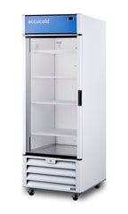 Accucold Full-sized glass door commercial beverage center (Model SCRR261GLH)