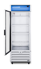 Accucold Full-sized glass door commercial beverage center (Model SCRR261GLH)