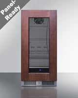 Shallow 18" deep 15" wide undercounter beverage center (Model SDHG1533PNRLHD)