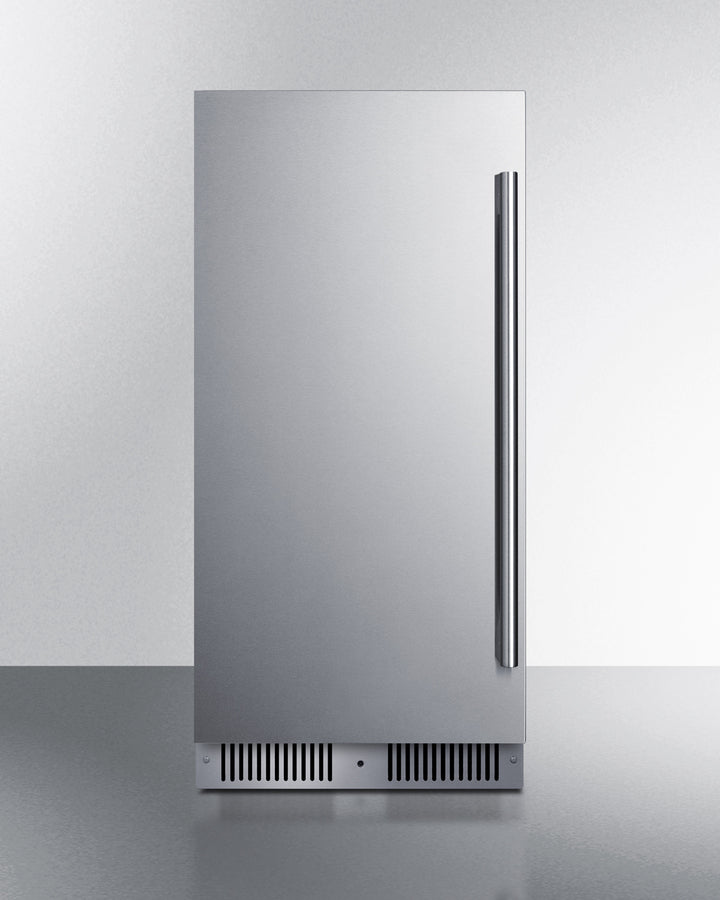 Shallow 18" deep 15" wide undercounter refrigerator (Model SDHR1534LHD)