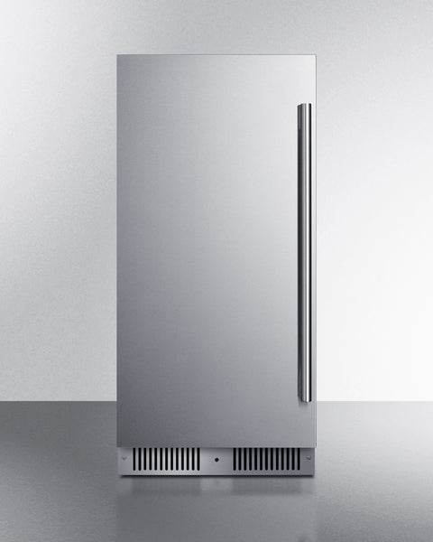 Shallow 18" deep 15" wide undercounter refrigerator (Model SDHR1534LHD)