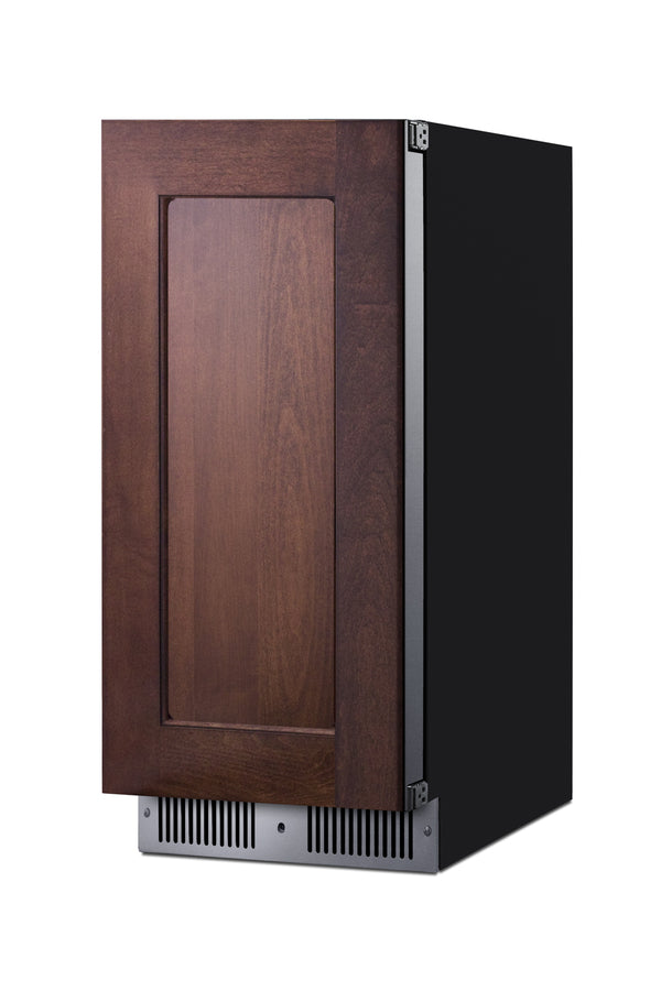 Shallow 18" deep 15" wide undercounter refrigerator (Model SDHR1534PNRLHD) Secondary image