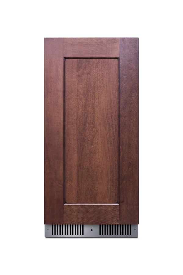 Accucold Shallow 18" deep 15" wide undercounter refrigerator (Model SDHR1534PNRLHD)