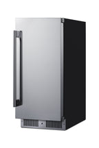 Accucold Shallow 18" deep 15" wide undercounter refrigerator (Model SDHR1534)