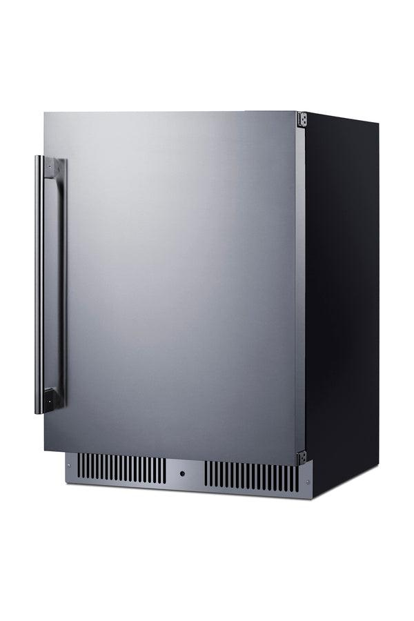 Shallow 18" deep 24" wide undercounter refrigerator