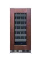 Shallow 18" deep 15" wide undercounter wine cellar (Model SDHW1532PNR)