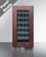 Shallow 18" deep 15" wide undercounter wine cellar (Model SDHW1532PNR)