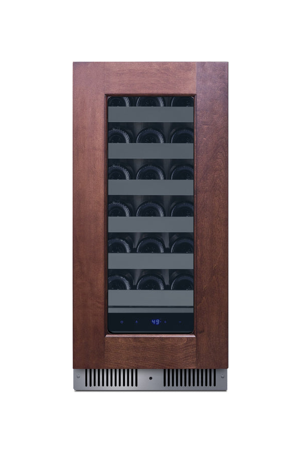 Shallow 18" deep 15" wide undercounter wine cellar (Model SDHW1532PNR)