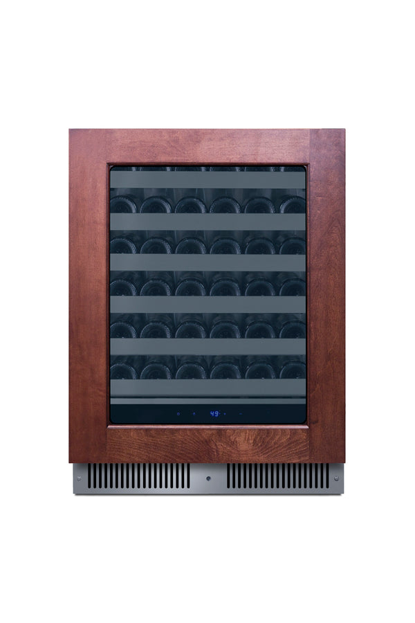 Accucold Shallow 18" deep 24" wide undercounter wine cellar (Model SDHW2442PNRLHD)