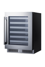 Accucold Shallow 18" deep 24" wide undercounter wine cellar (Model SDHW2442)