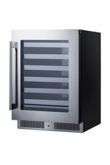 Accucold Shallow 18" deep 24" wide undercounter wine cellar (Model SDHW2442)