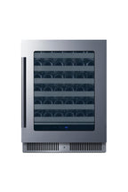 Accucold Shallow 18" deep 24" wide undercounter wine cellar (Model SDHW2442)