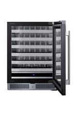 Accucold Shallow 18" deep 24" wide undercounter wine cellar (Model SDHW2442)