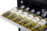 Accucold Shallow 18" deep 24" wide undercounter wine cellar (Model SDHW2442)