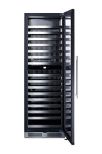 Full-size built-in 24" wide 18" deep 98-bottle dual zone wine cellar (Model SDHWC98)